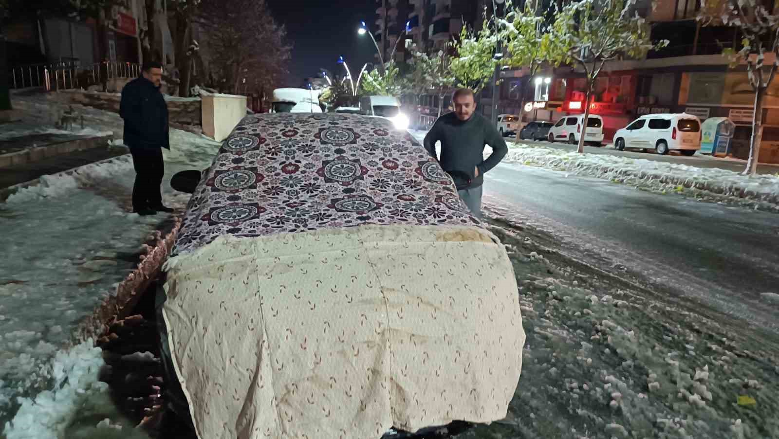 batmanda arac sahiplerinden battaniyeli onlem 2 VY9W4122