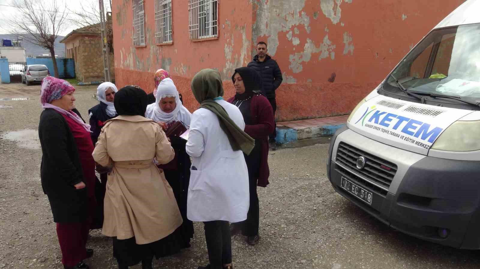 batmanda erken teshis hayat kurtarir seferberligi koy koy gezip kanser taramasi yapiyorlar 8 estIrHq1