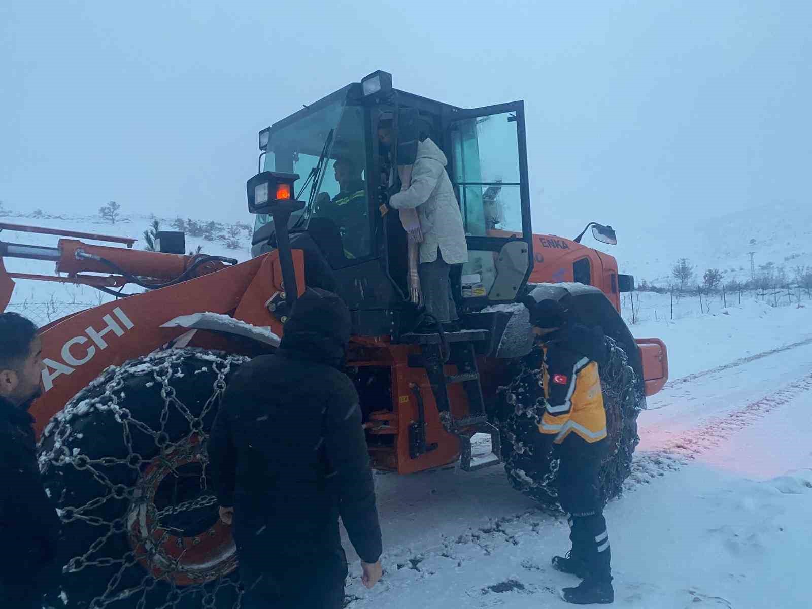 batmanda hamile kadin kepceyle kurtarildi 1