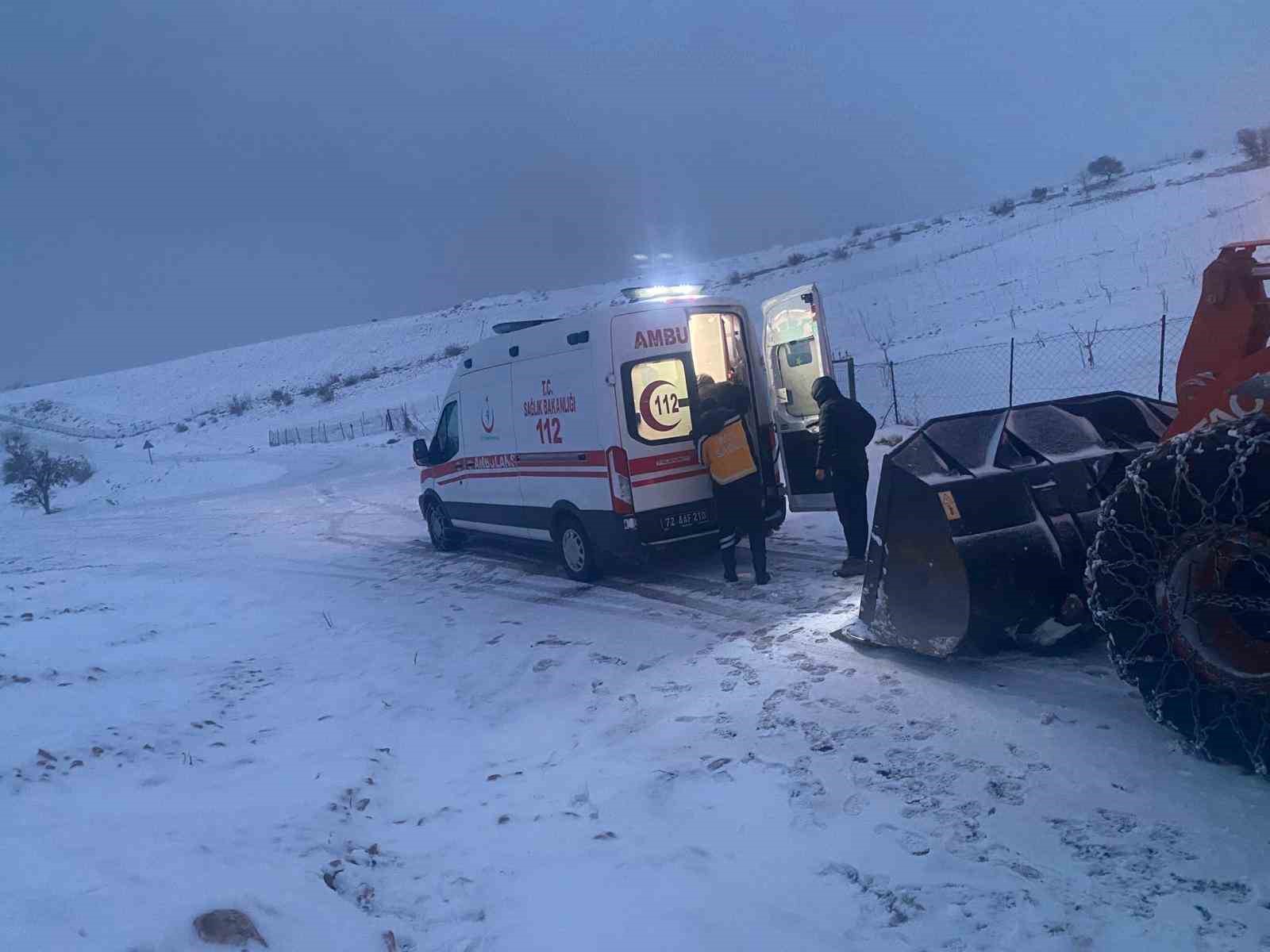 batmanda hamile kadin kepceyle kurtarildi 2