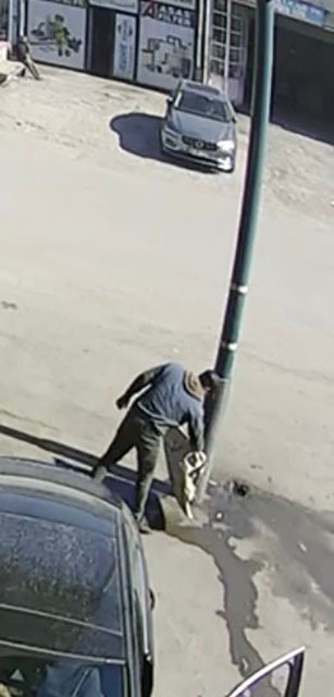 batmanda kurumasi icin tamir atolyesinin onune birakilan parca calindi 2