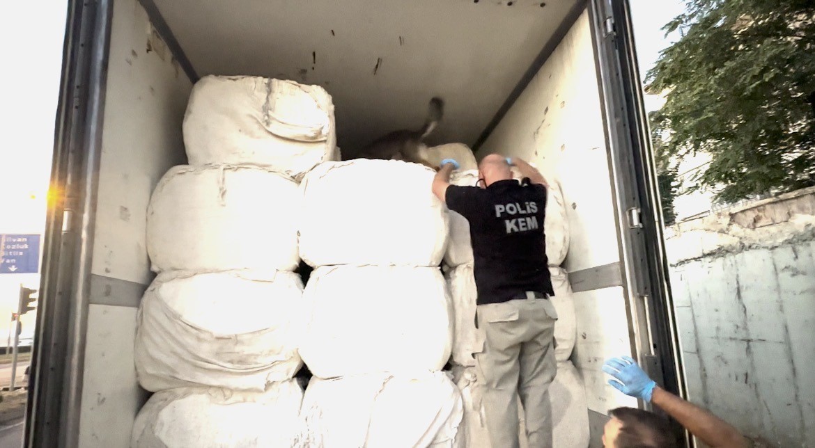 Batman’da pamuk yüklü iki tırda 112 kilo esrar ele geçirildi 6 batmanda pamuk yuklu iki tirda 112 kilo esrar ele gecirildi 2 9Hl22QSI