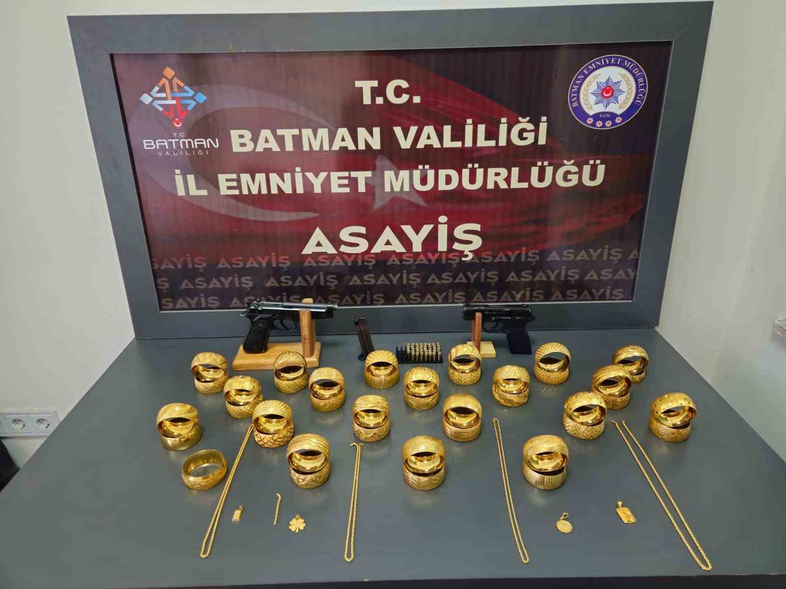 batmandaki kuyumcu soygununda 8 sahis yakalandi 0