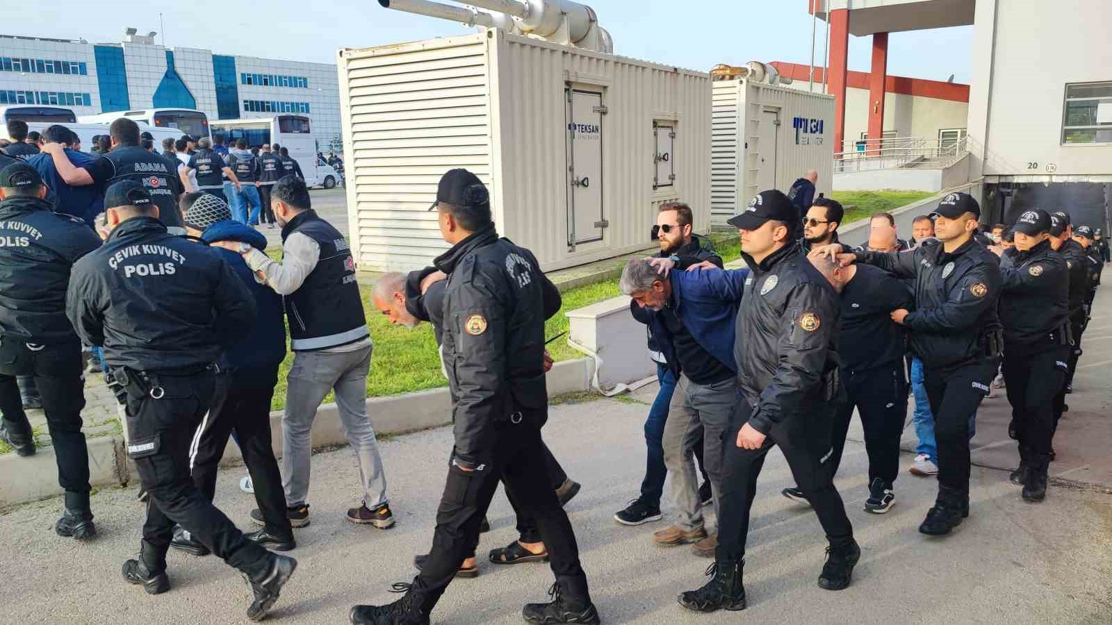 baygaralar suc orgutune yonelik operasyonda gozaltina alinan 287 supheli adliyeye sevk edildi 1