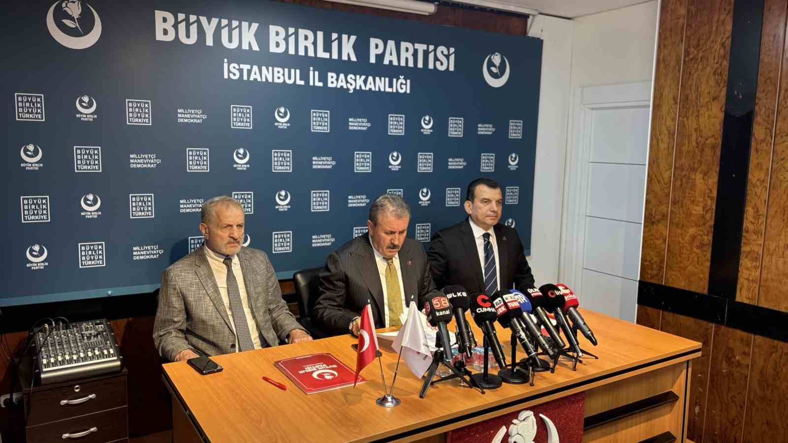 bbp genel baskani destici en cok uzerinde durdugum konulardan birisi bu sahipsiz saldirgan sokak