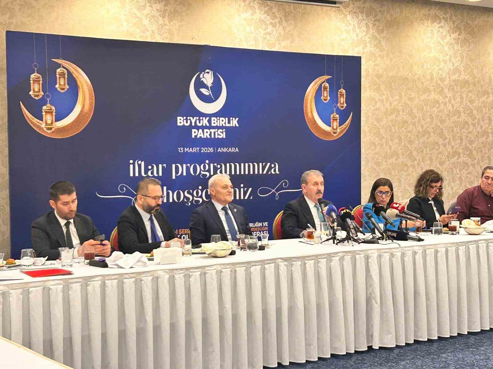bbp genel baskani destici ne amerikanin ne israilin baris adina verebilecekleri hicbir sey yoktur Ajpd8R9S