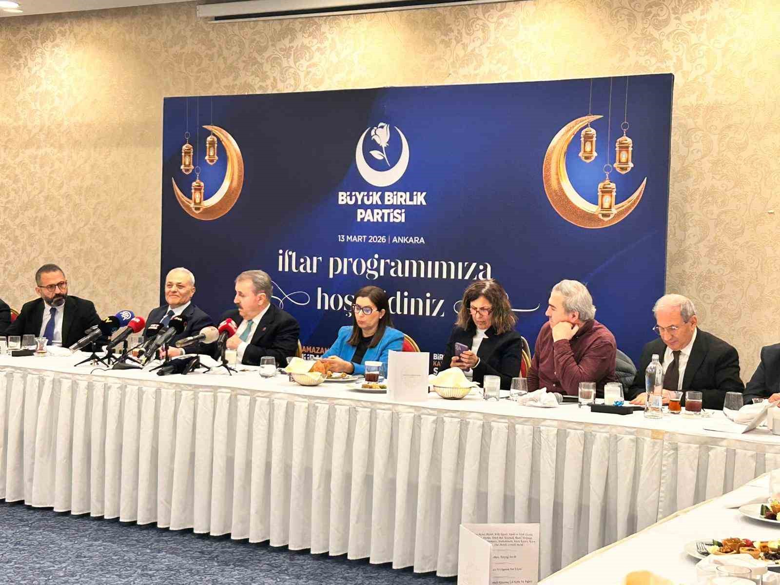 bbp genel baskani destici ne amerikanin ne israilin baris adina verebilecekleri hicbir sey yoktur R2Ja1QcK