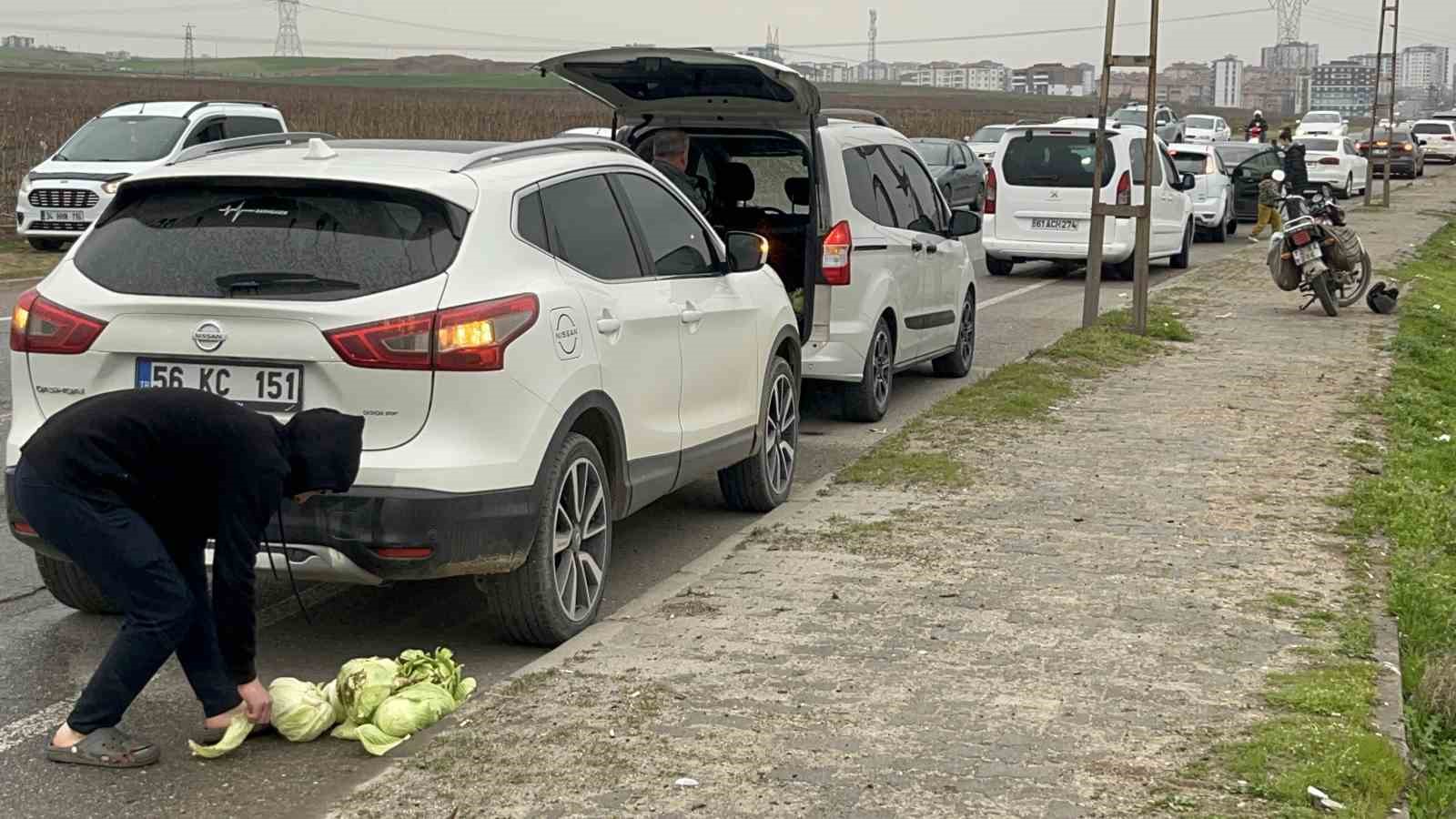 bedava lahanayi duyan yagmura ragmen tarlaya akin etti 4 El3Vq6CI