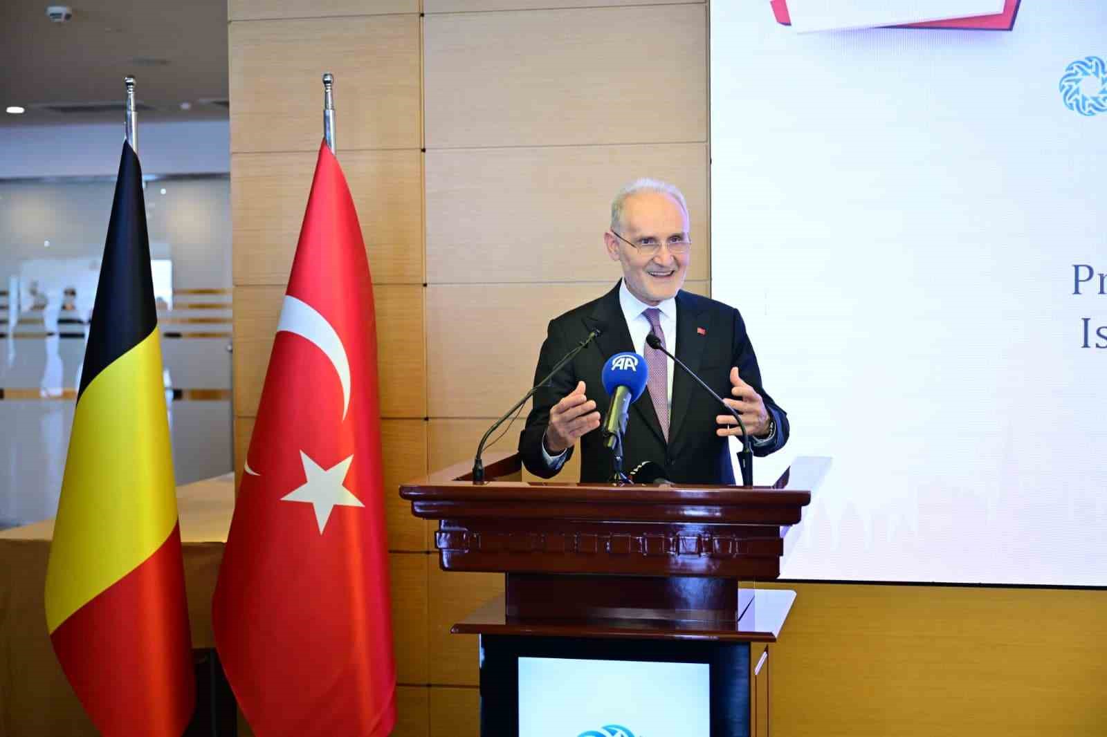 belcika flaman bolge hukumeti basbakani diependaele ito baskani avdagic ile bir araya geldi 0 mFSh181U