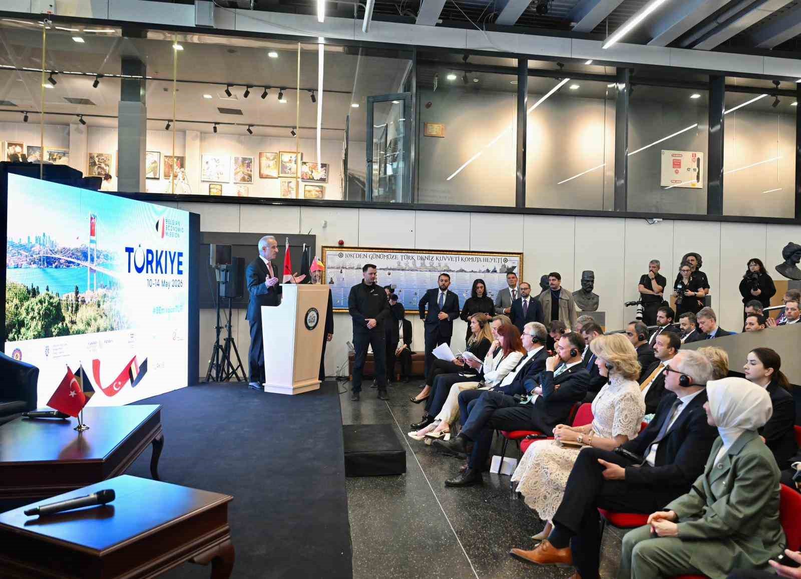 belcika kralicesi mathildenin katildigi programda ulastirma konusu masaya yatirildi 0