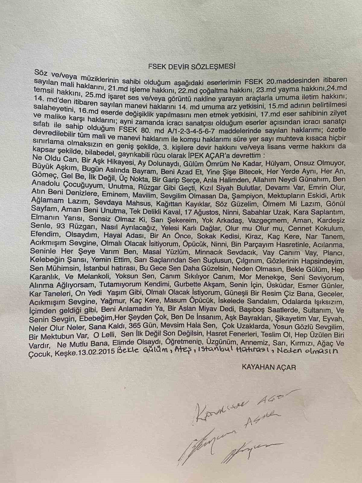 Beste Açar’dan üvey annesi İpek Açar hakkında "sahte imza" iddiasıyla suç duyurusu 5 beste acardan uvey annesi ipek acar hakkinda sahte imza iddiasiyla suc duyurusu 1 tdRqeRHB
