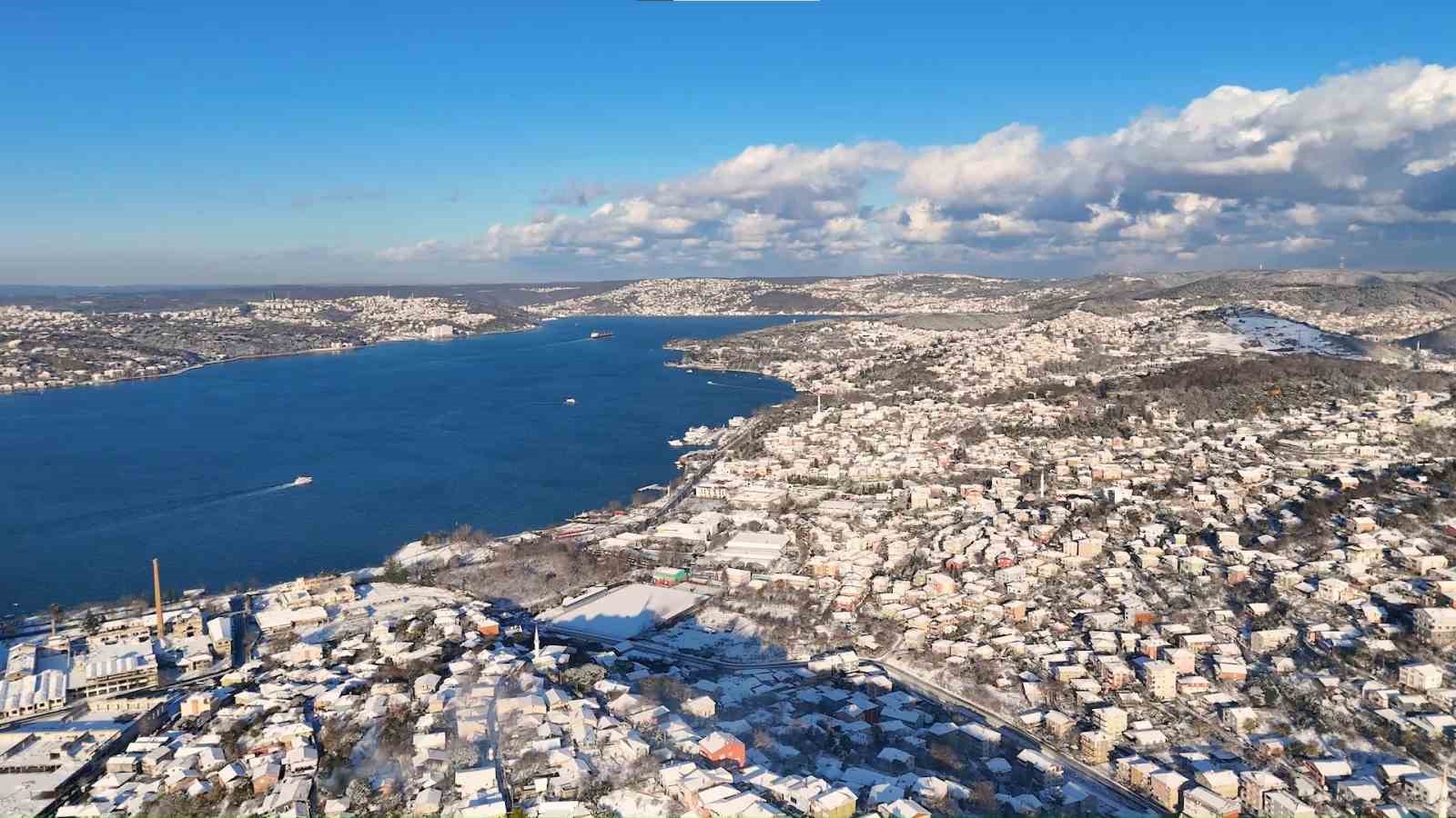 beykoz kavacik sabaha beyaz ortuyle uyandi 0