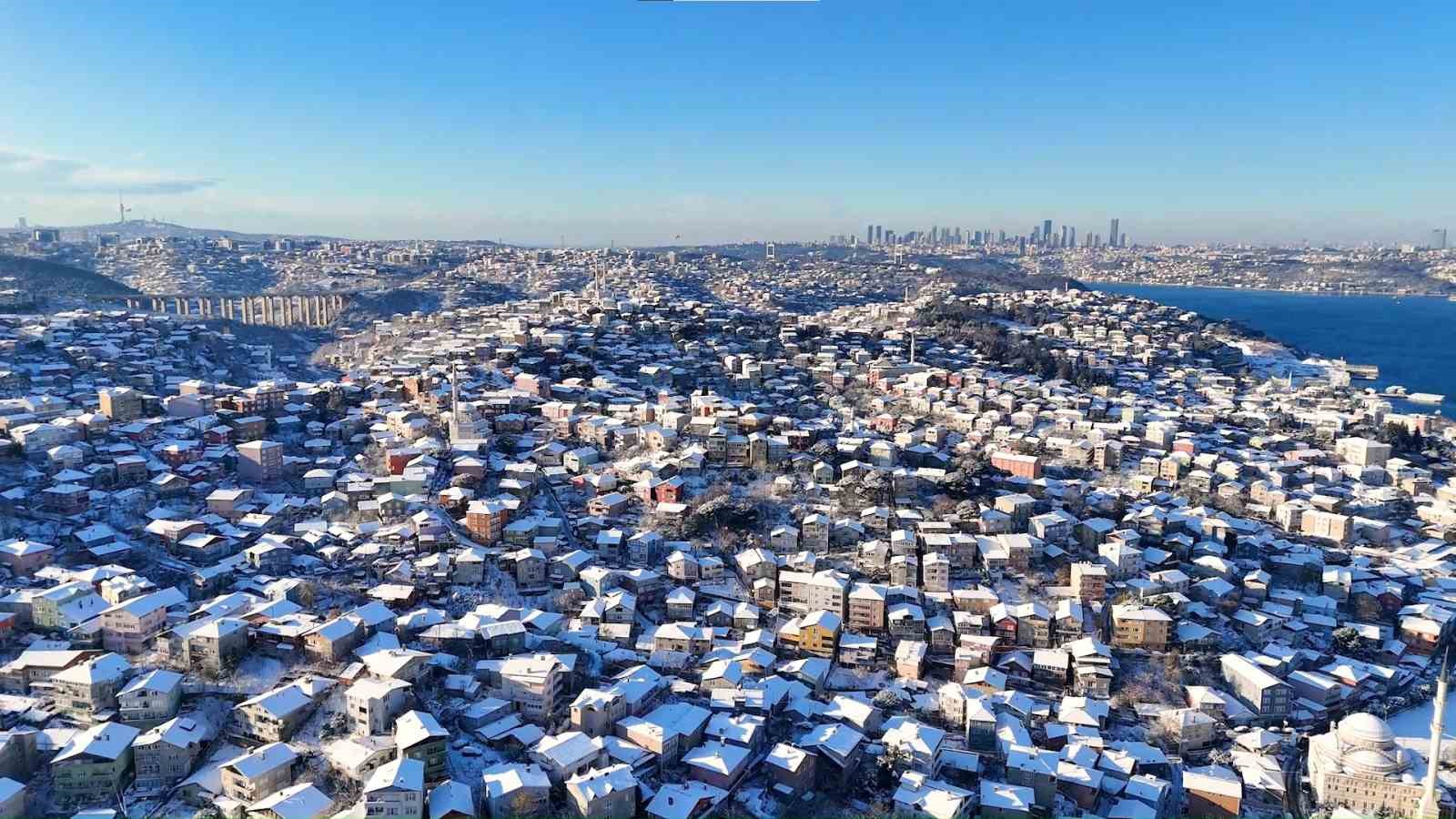 beykoz kavacik sabaha beyaz ortuyle uyandi 1