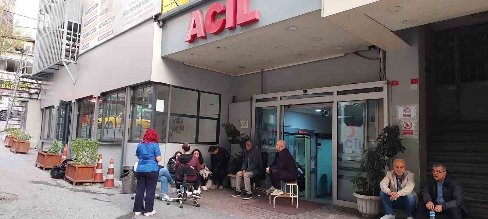 beyoglunda ozel hastane deprem tadilati gerekcesiyle kapatildi isten cikarilan calisanlar tepki gosterdi 0