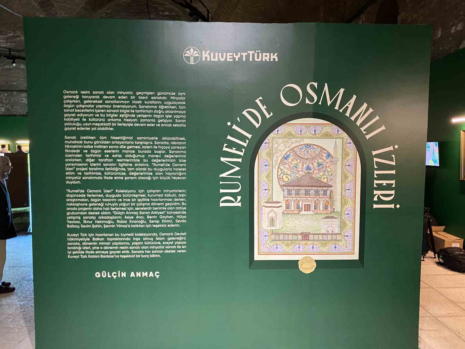 beyoglunda rumelide kaybolan osmanli izleri minyatur sergisi sanatseverlerle bulustu 3