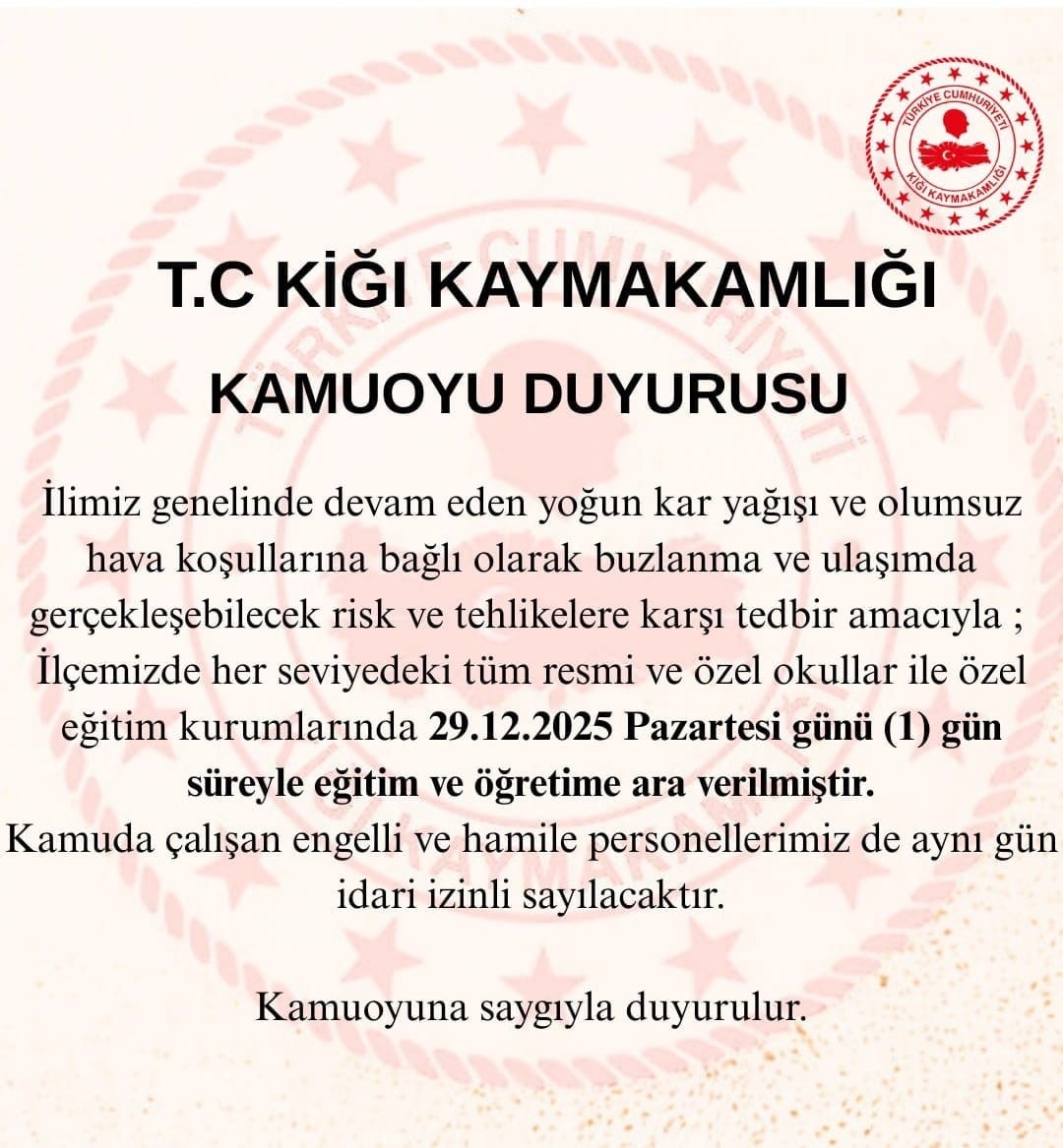 bingolun 2 ilcesinde egitime 1 gun ara verildi 0 IrrKHmg1