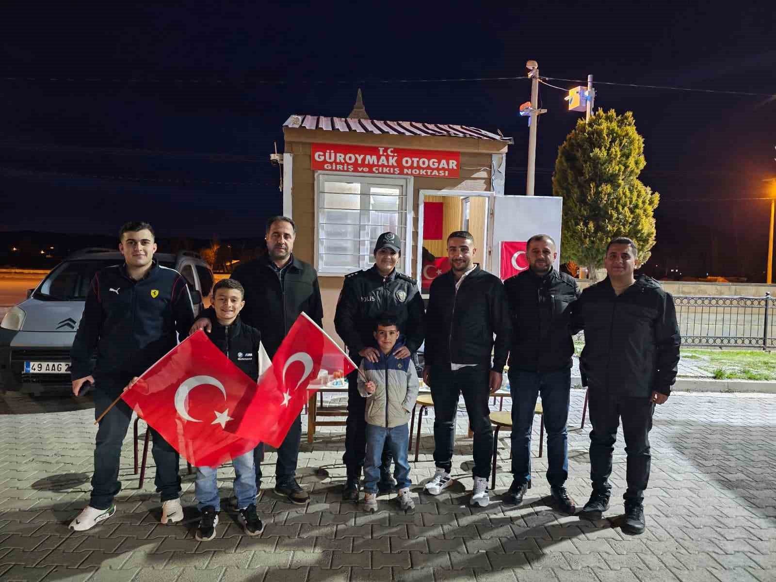bitliste kavga ihbarina gelen polislere pastali surpriz 0