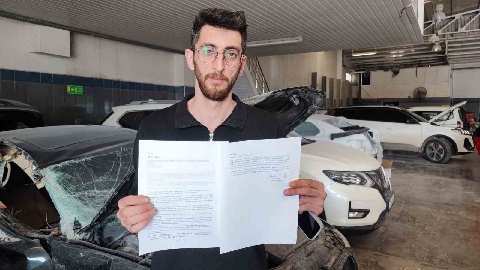 bmw ile olumden dondu milyonluk otomobil hava yastigi acmadi 6