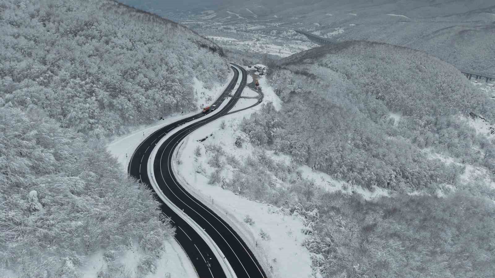bolu dagi gecisinde ulasim normale dondu 3