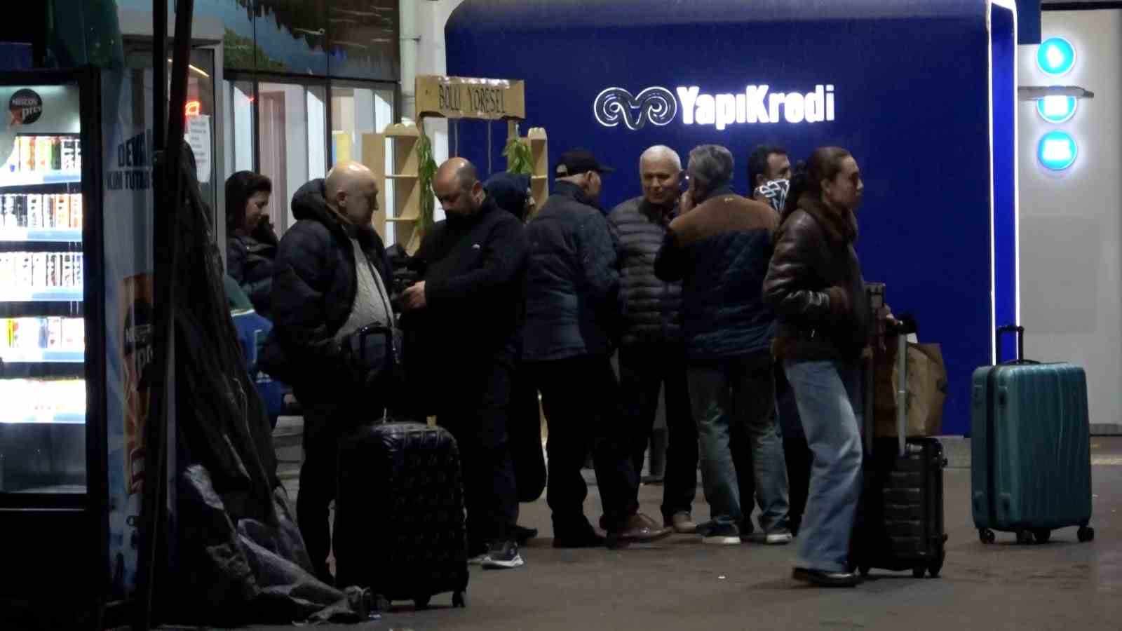 bolu otogarinda donus yogunlugu basladi 2