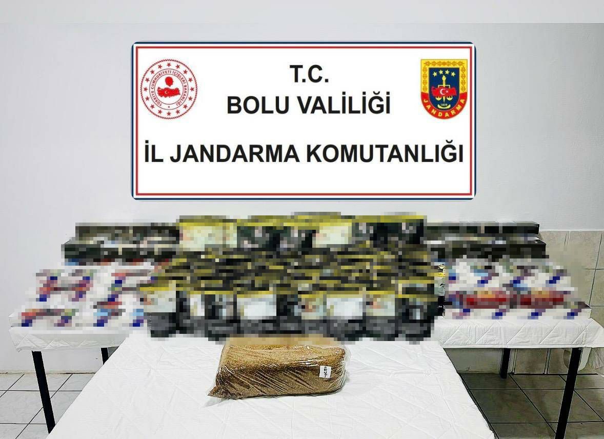 boluda 35 bin kacak makaron ele gecirildi 0