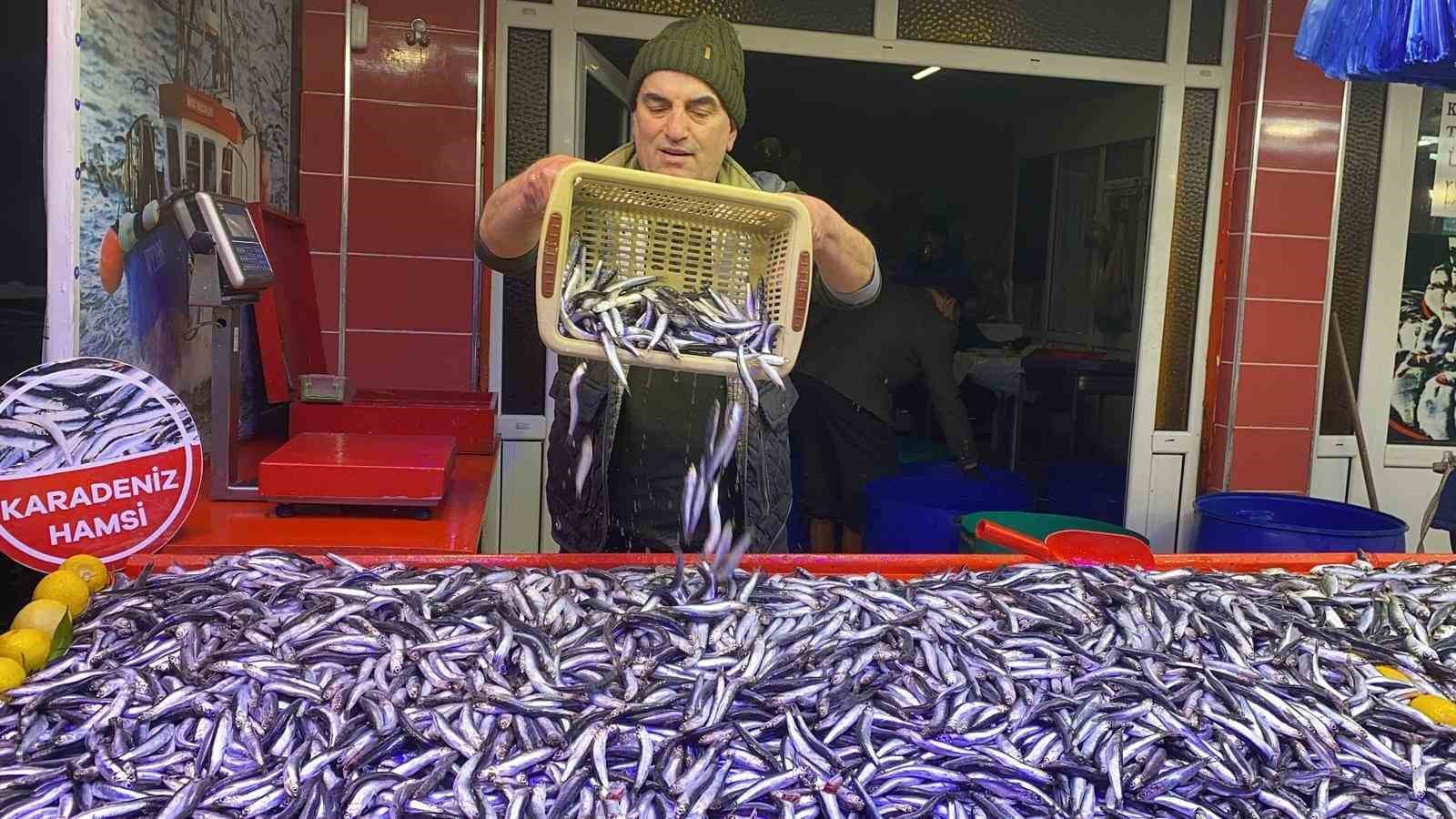 boluda balik tezgahlarinda hamsi bollugu 1 E8XFPQa4