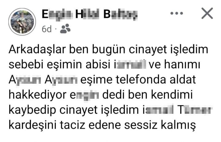 boluda esini olduren zanli cinayeti sosyal medyadan itiraf etti 0