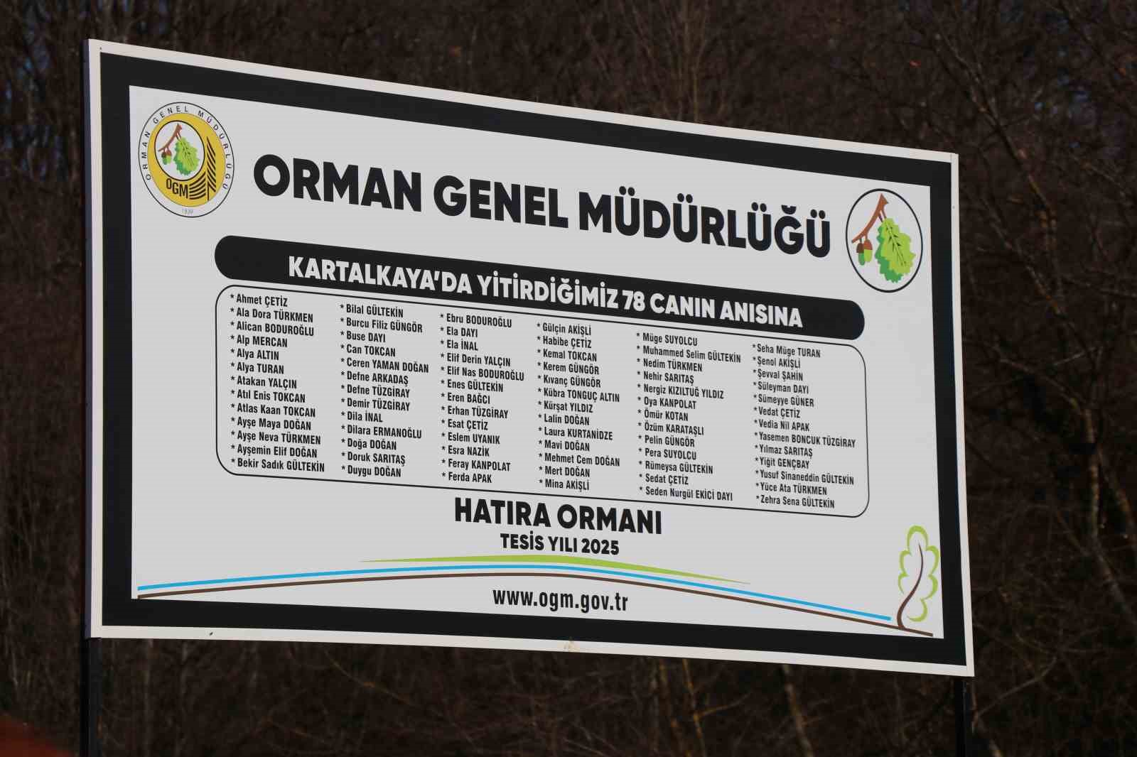 boluda otel faciasinda yasamini yitiren 78 kisi icin hatira ormani 2 54mnfTUd