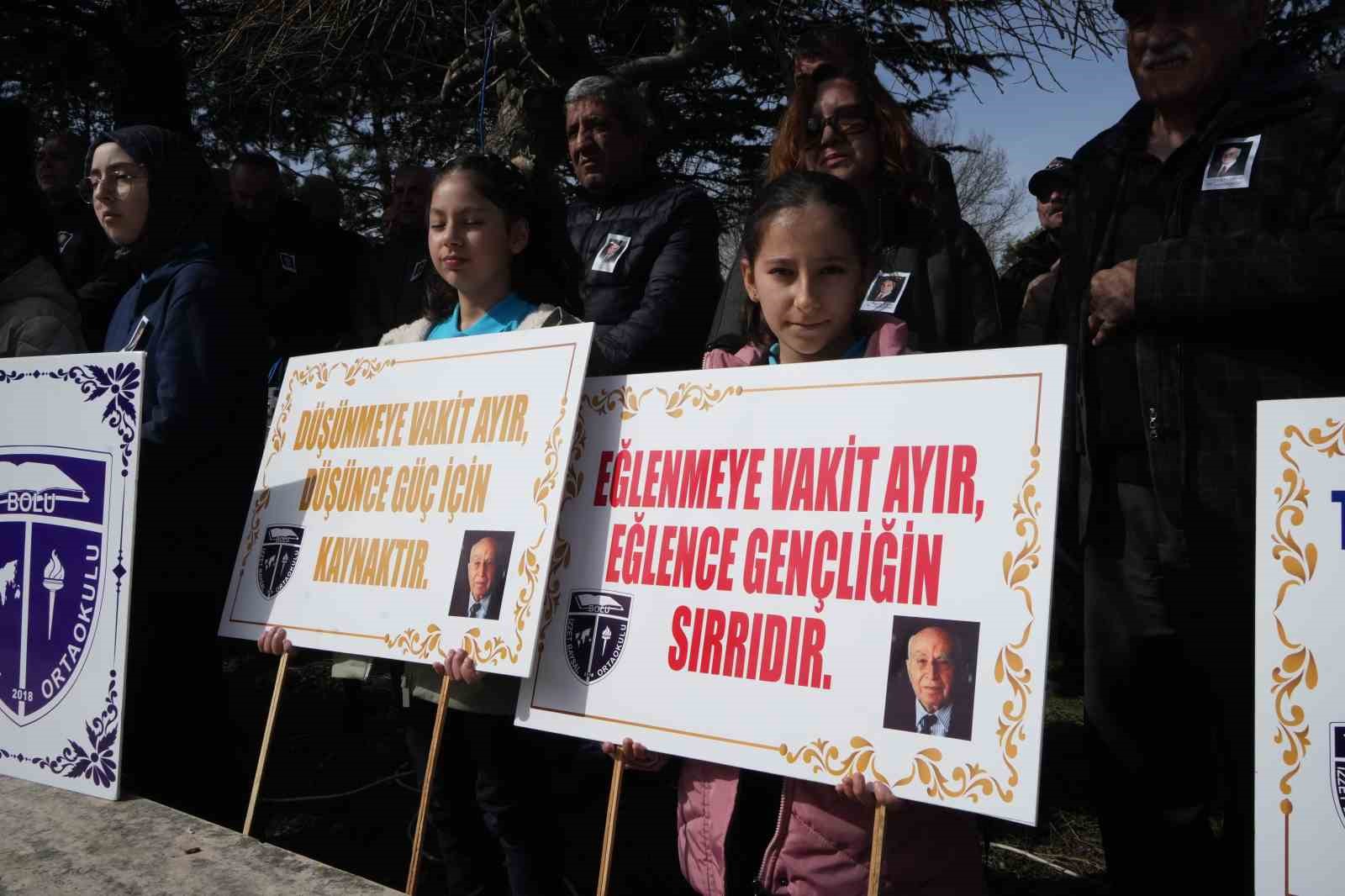 ‘Bolu’nun Babası’ İzzet Baysal vefatının 26’ncı yılında dualarla anıldı 6 bolunun babasi izzet baysal vefatinin 26nci yilinda dualarla anildi 2 BSQf6Rb4