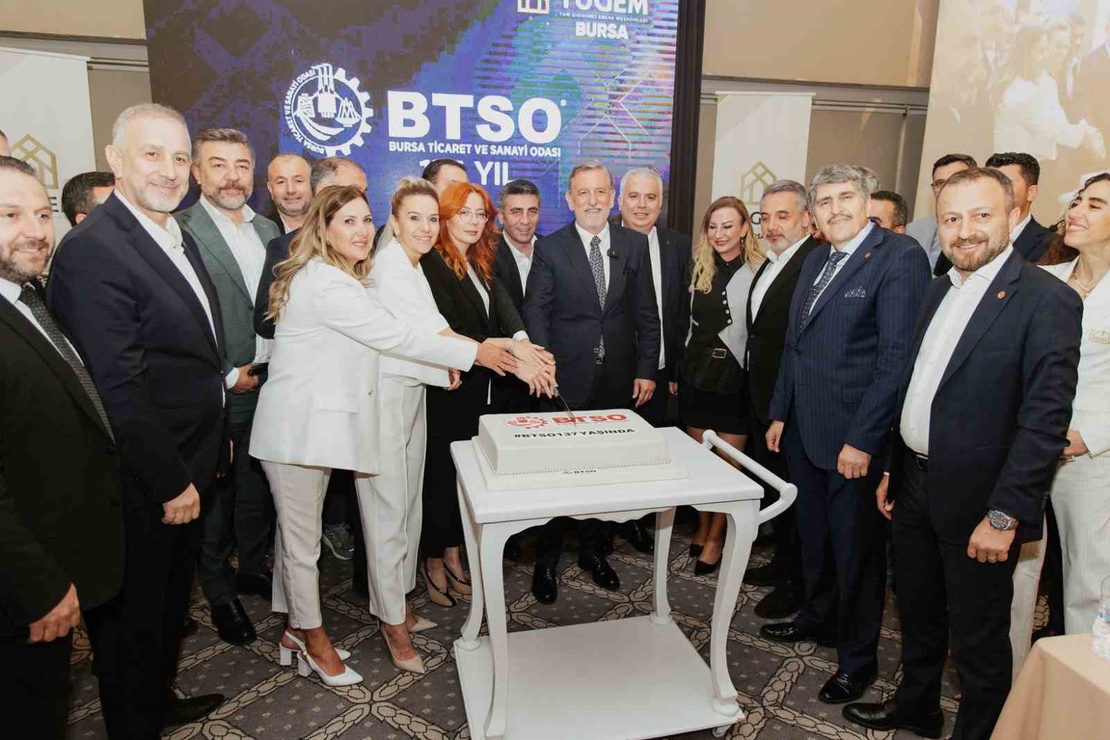btso yonetim kurulu baskani burkay tugem bursa uyeleriyle bulustu 4 isAJAGCu