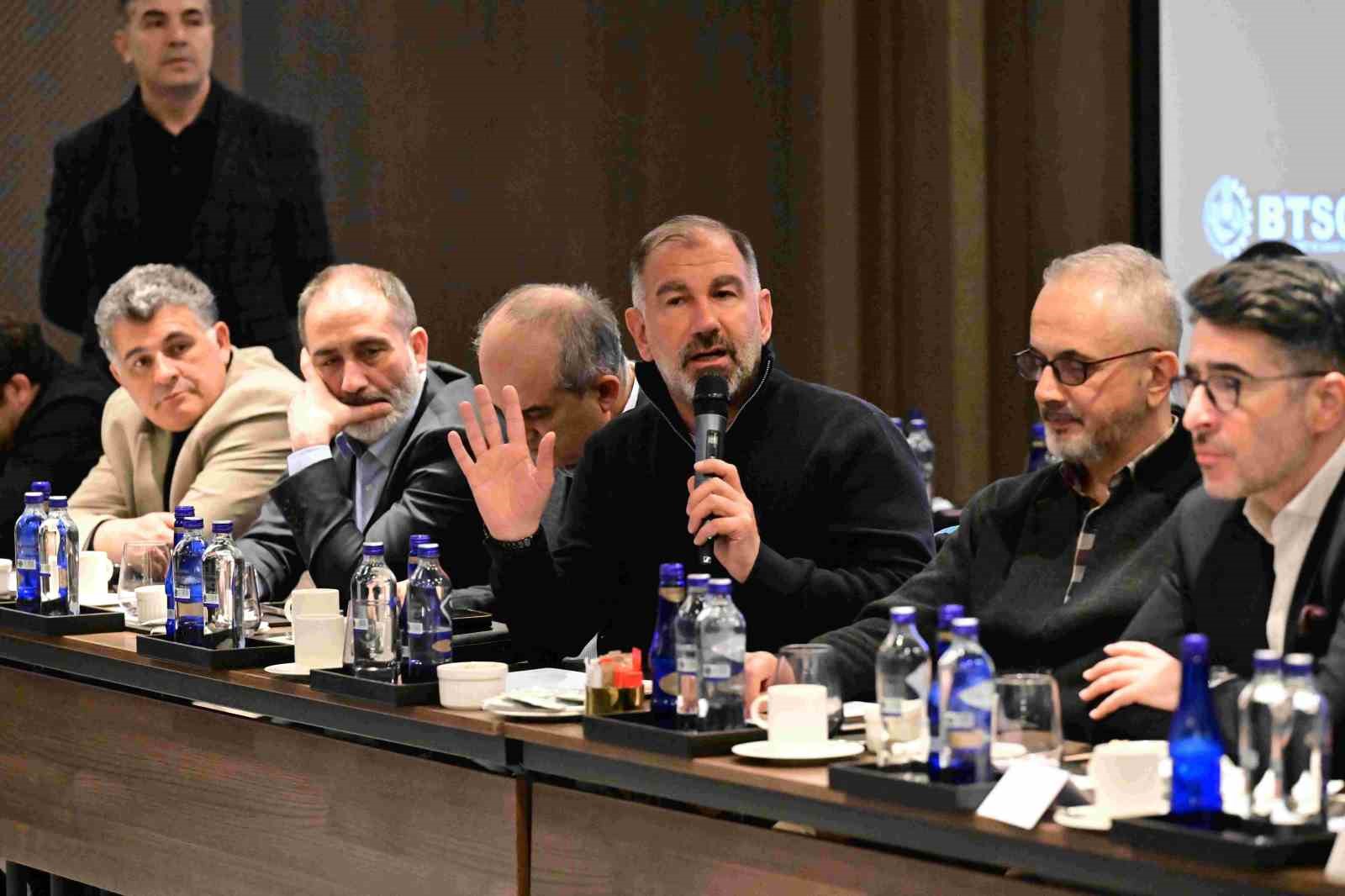 btso yonetim kurulu baskani ibrahim burkay kurumlarin gercek gucu fiziksel yapilar degil birlik ve WUnzaPsj