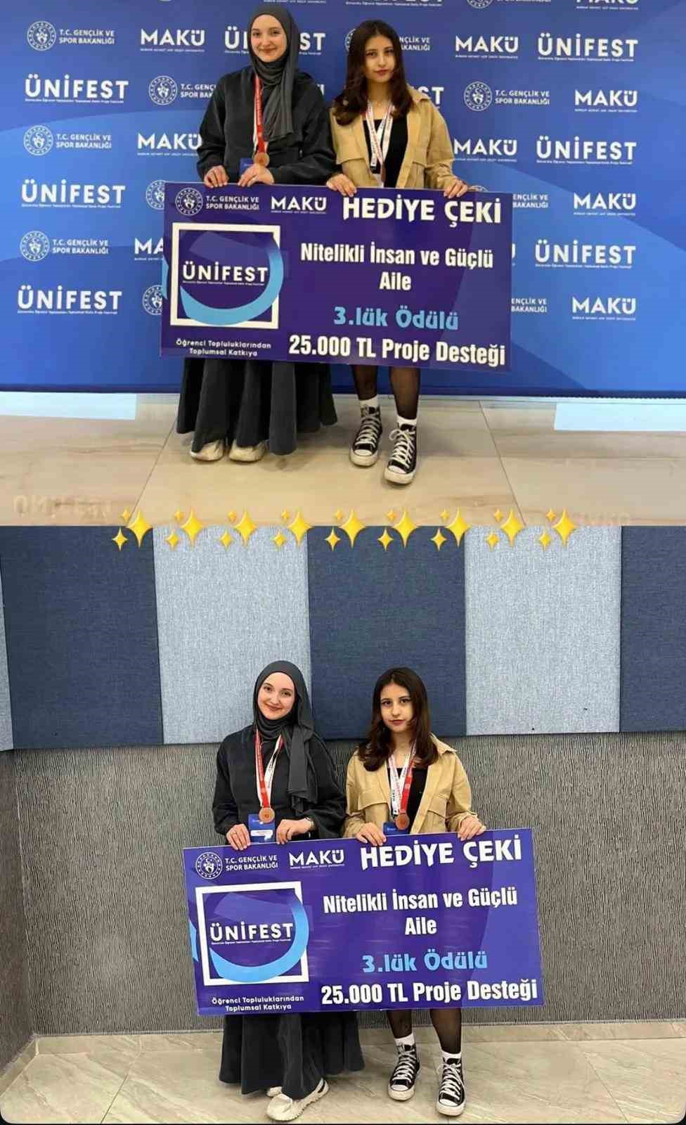 btulu ogrencilerden unifestte 3 kategoride derece 1