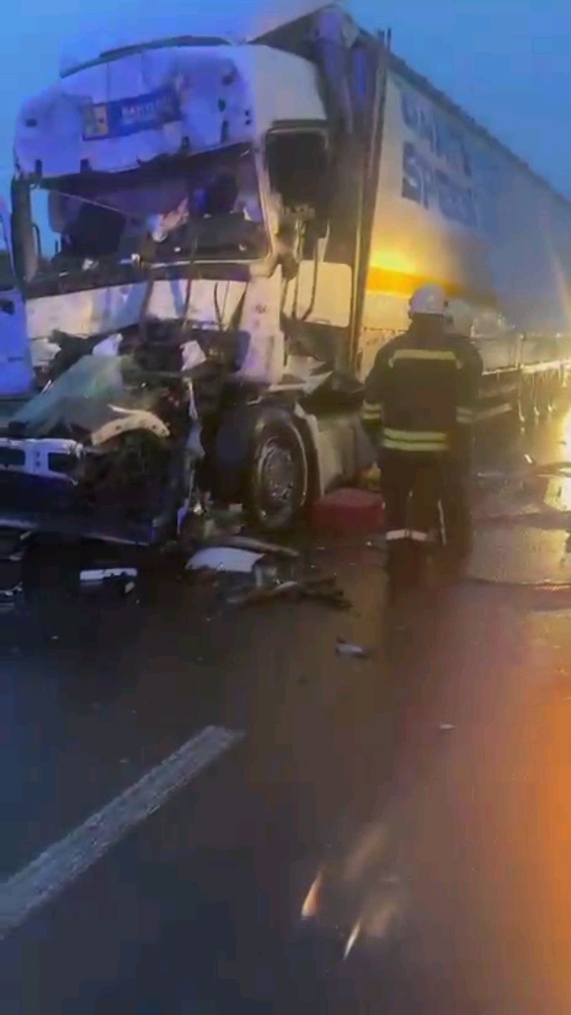 bulgaristan sinirinda moldova plakali araca arkadan carpan turk tir surucusu hayatini kaybetti 4 DASrT8t9