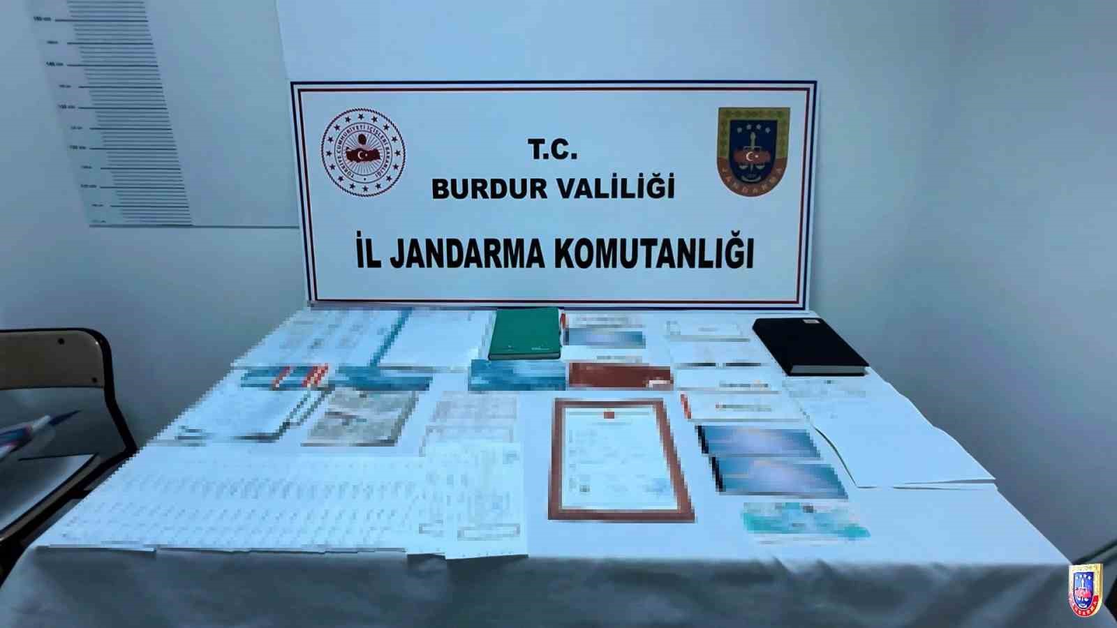 burdurda 27 milyon liralik tefecilik operasyonu 1 tutuklama 5 PYQOdg46