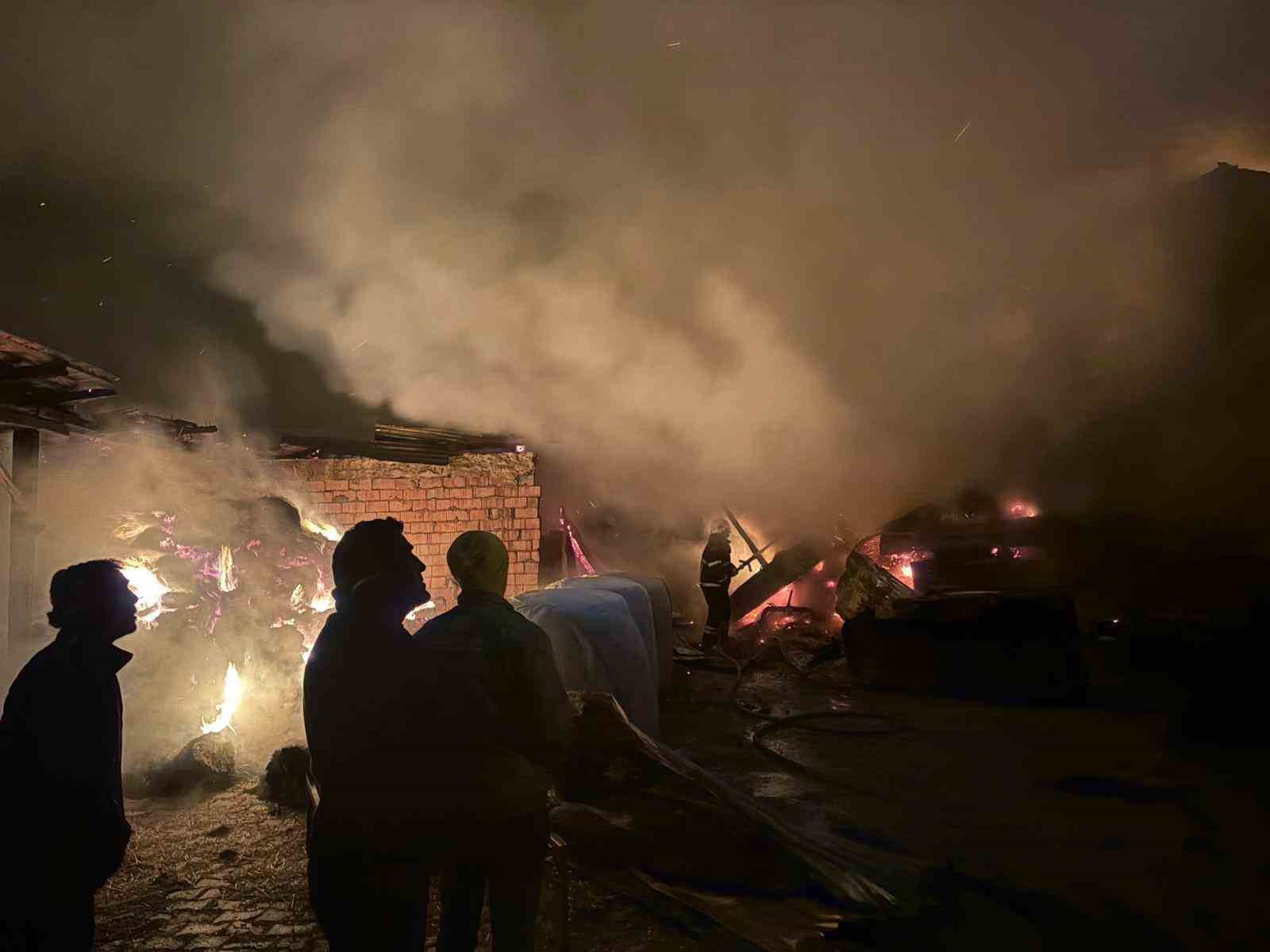 burdurda koyde cikan yanginda 2 ev 1 ahir kullanilmaz hale geldi 2 jnkHsrAY