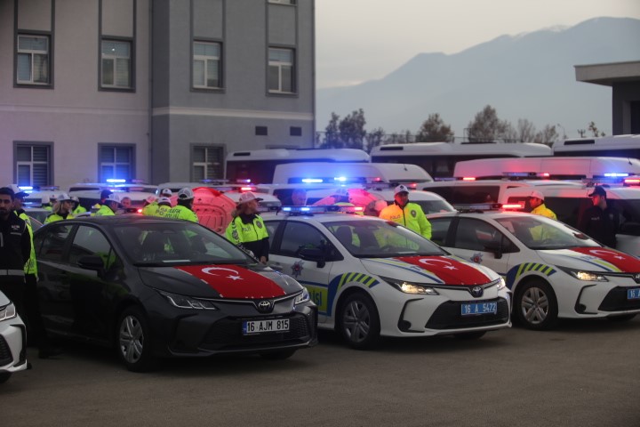 bursa emniyeti arac filosunu guclendirdi 119 yeni arac teslim edildi 6 RMse4DMP