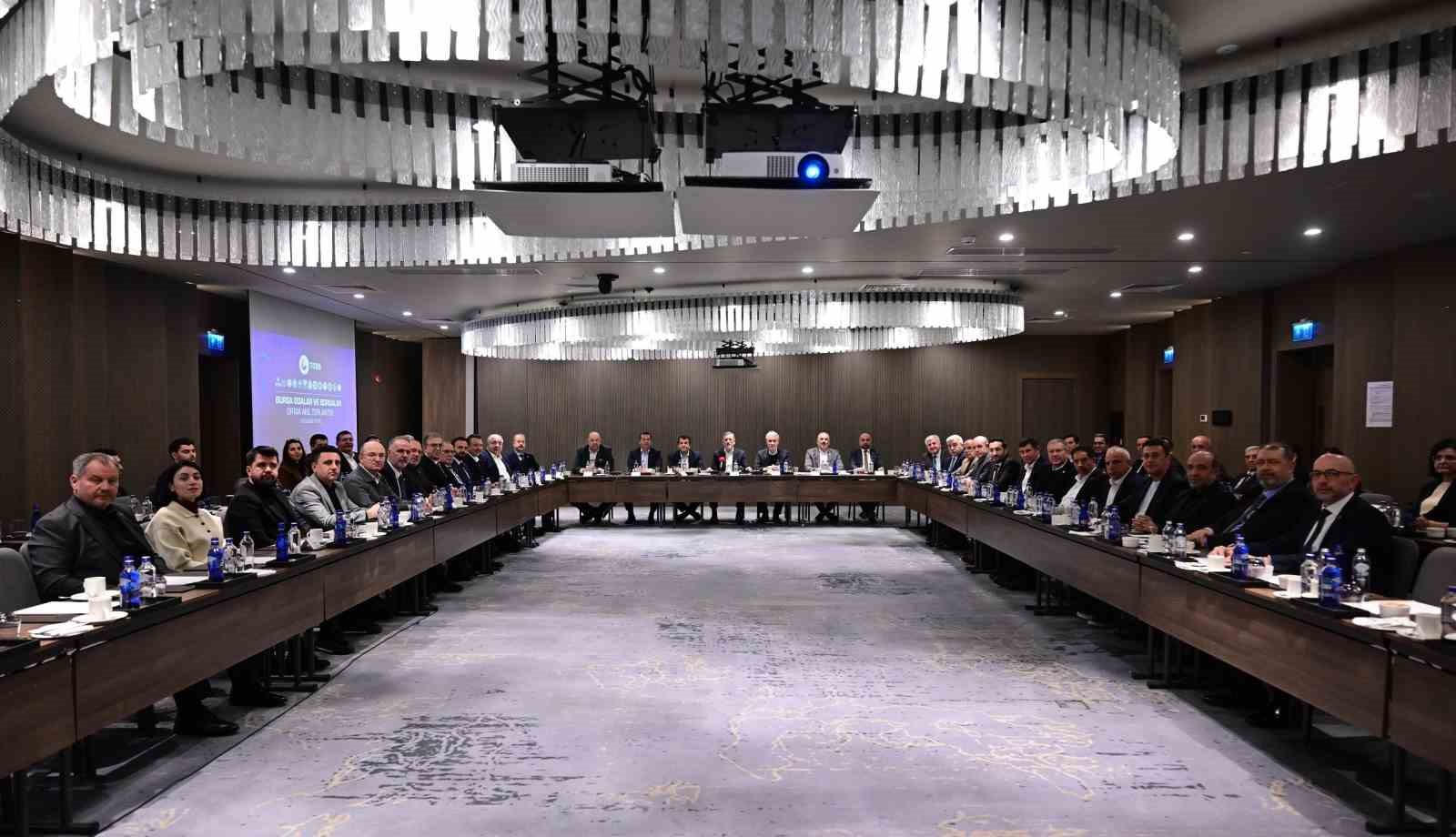 bursa is dunyasi ortak akil toplantisinda bir araya geldi 0 XAECdLbh