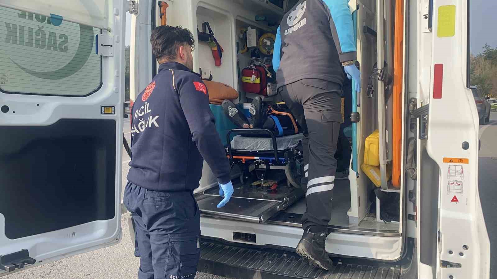 bursa mudanya yolunda bisikletli kazasi 1 kisi yaralandi 1 l5Iws6ja
