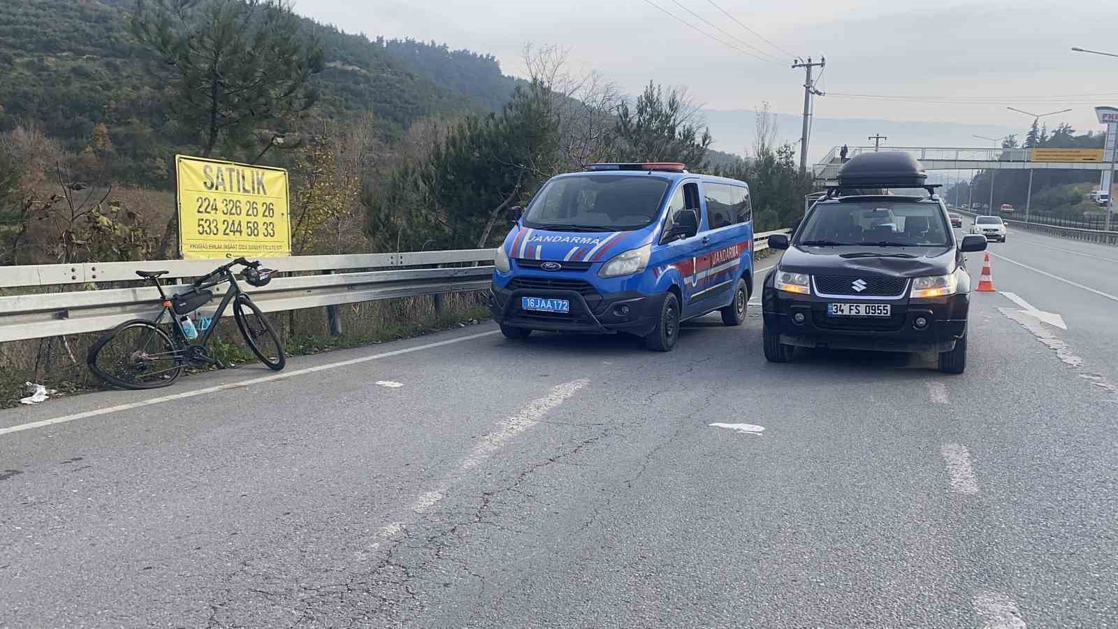 bursa mudanya yolunda bisikletli kazasi 1 kisi yaralandi 3 ShlfZYTs