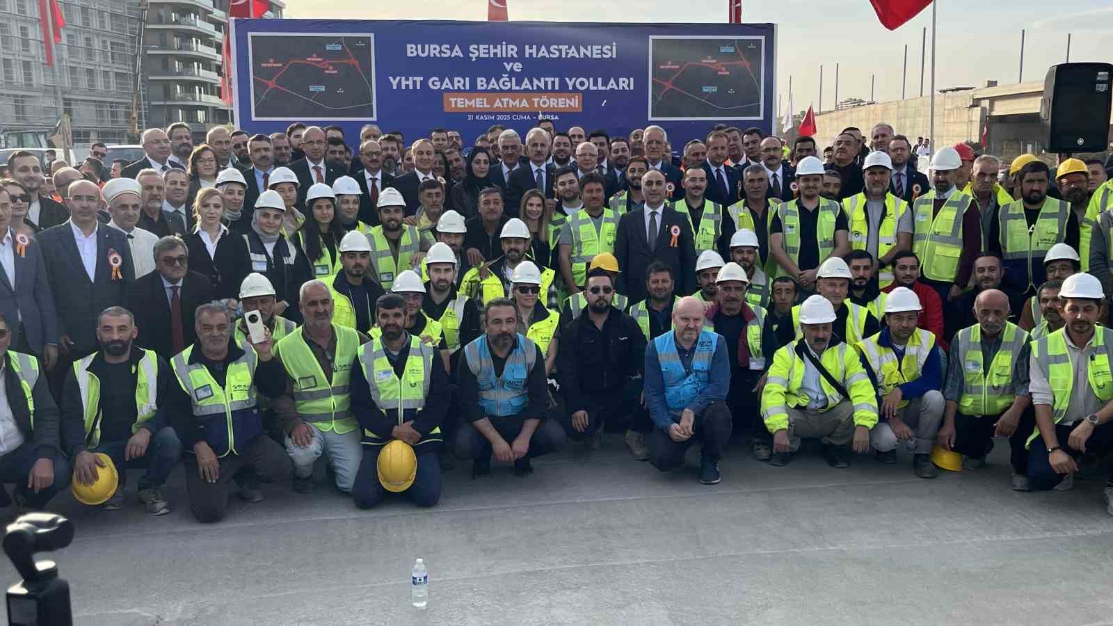 bursa sehir hastanesi ve yht gari baglanti yollarinin temeli atildi 2 uF1dyn4t