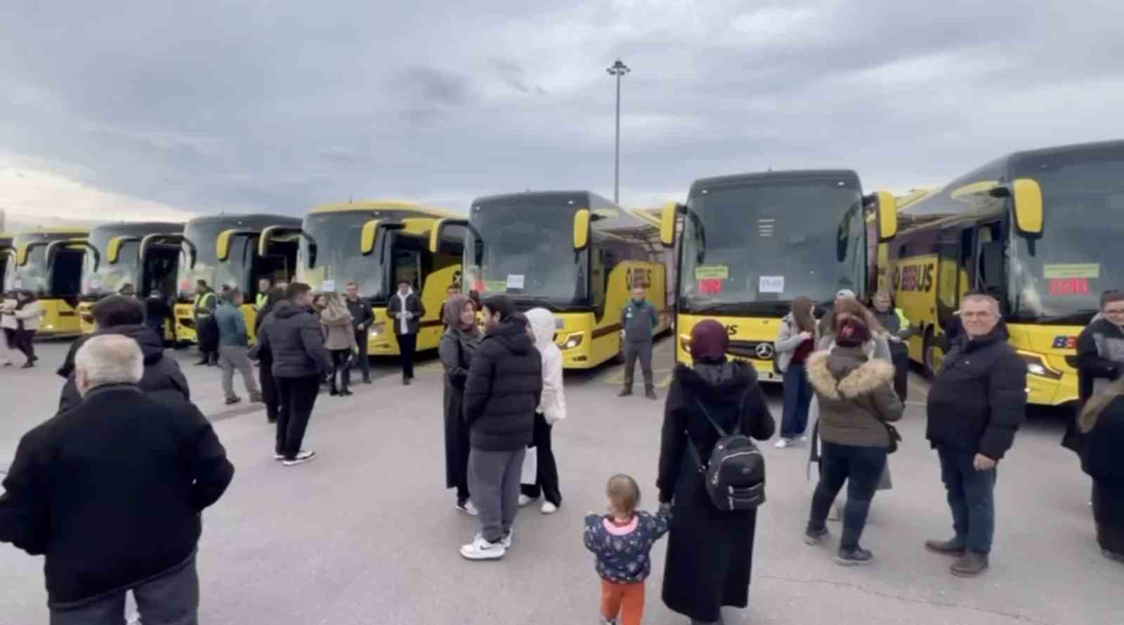 bursa terminalinde yilbasi donus yogunlugu 1 GsdkJvtp