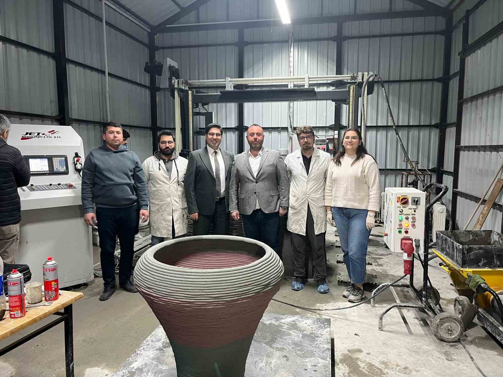 bursa uludag universitesi 3d beton yazici ile 3 gunde 300 metrekarelik ev yapacak 6 bsR8gZct