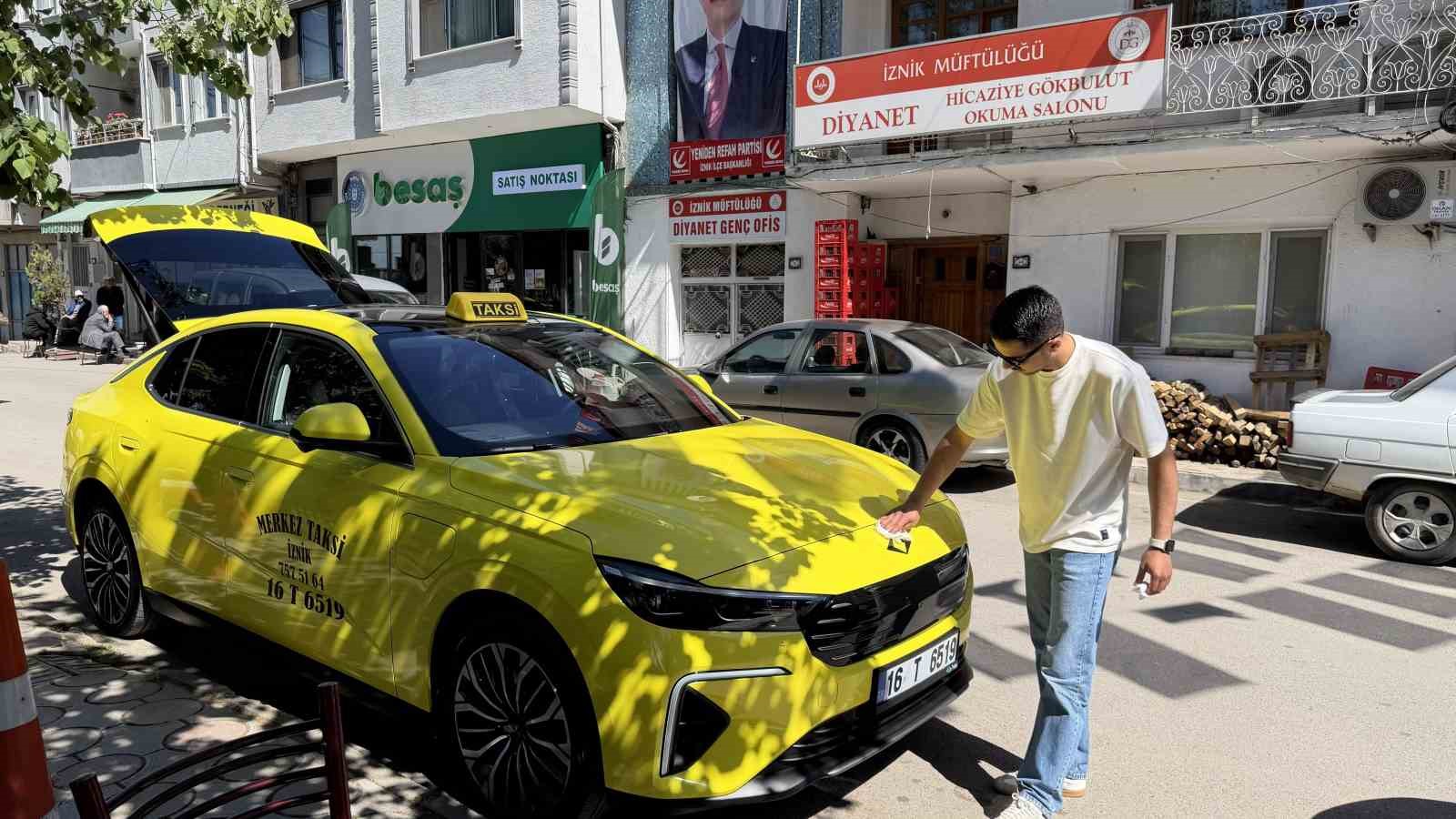 bursada bir ilk togg t10f taksi oldu 4 ud1581q8