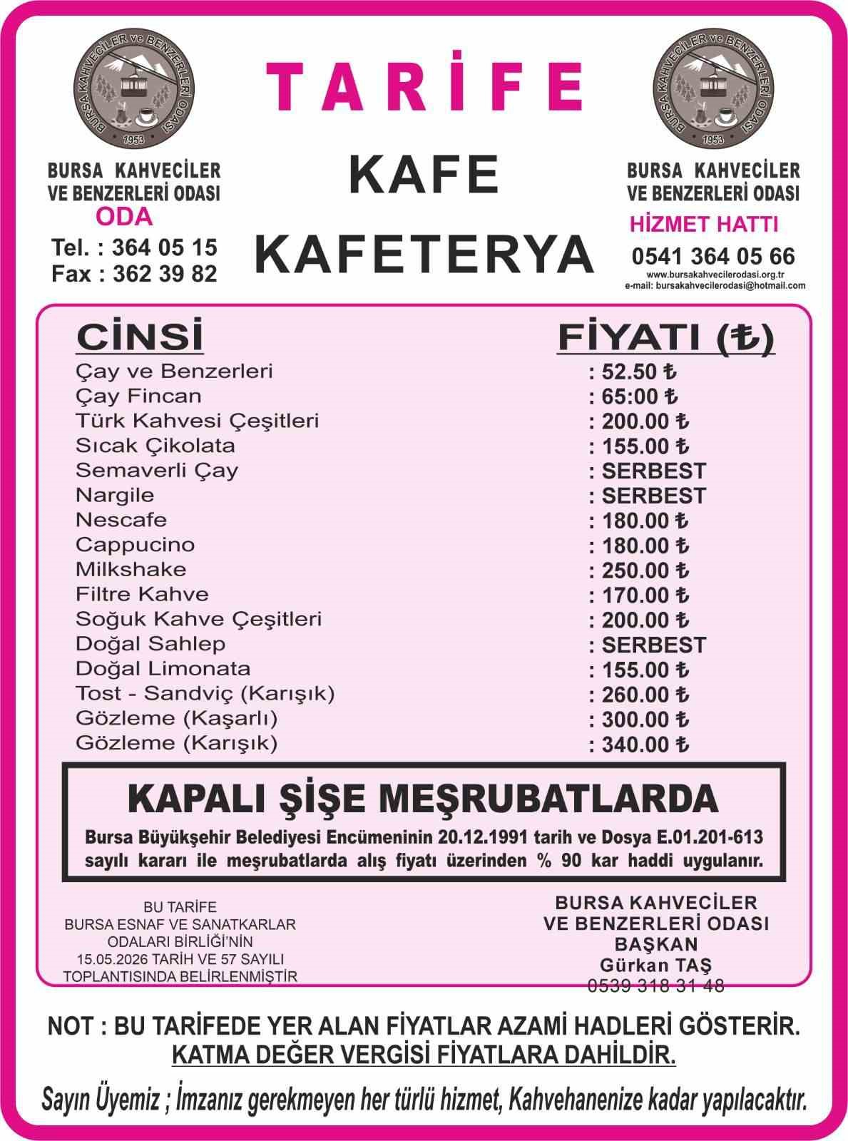 bursada cay ve kahve fiyatlarina yuzde 30 zam 3 fdWXPLa4