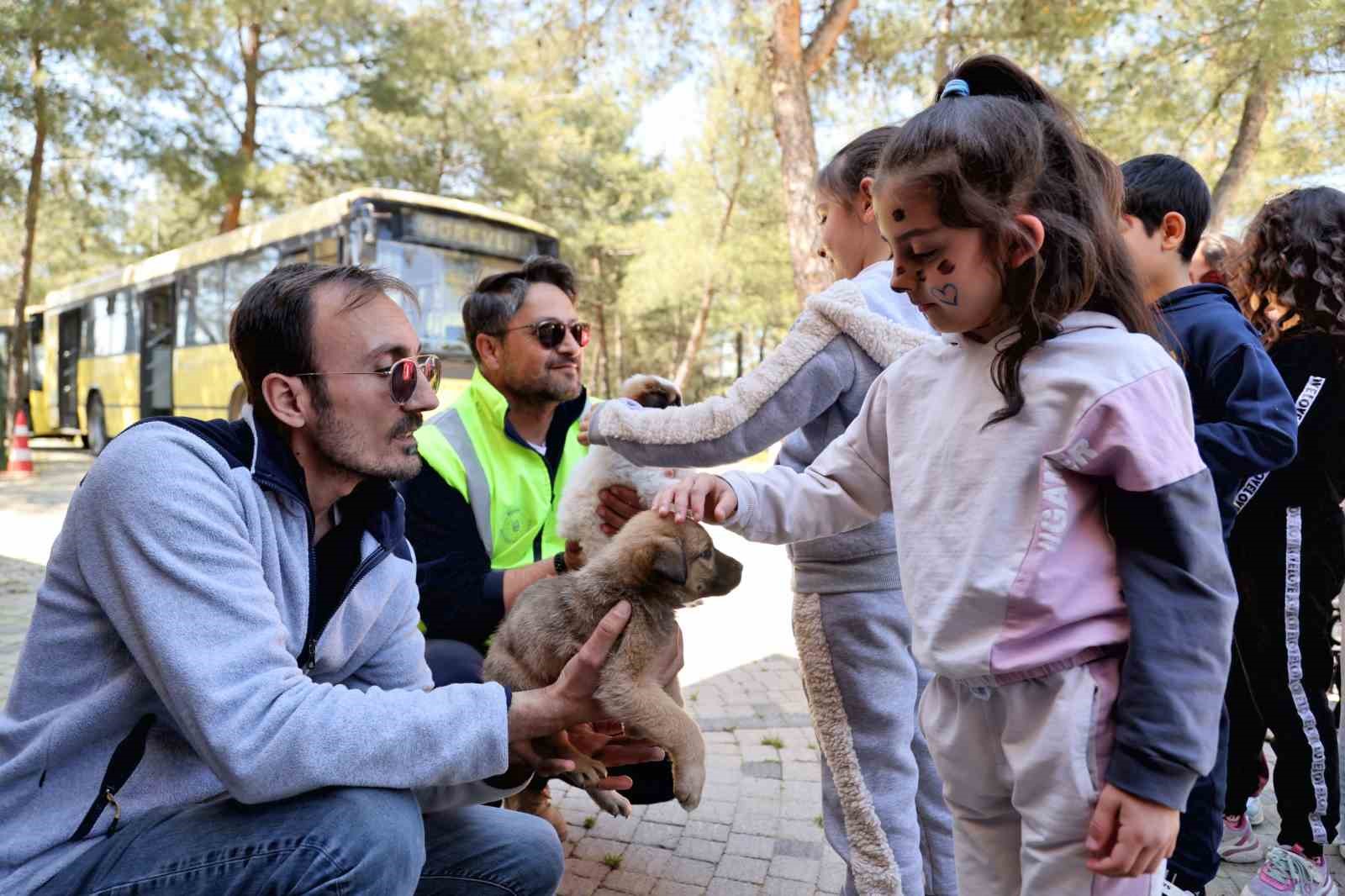 Bursa’da çocuklar patili dostlarla buluştu 6 bursada cocuklar patili dostlarla bulustu 2 lXIeAJDr