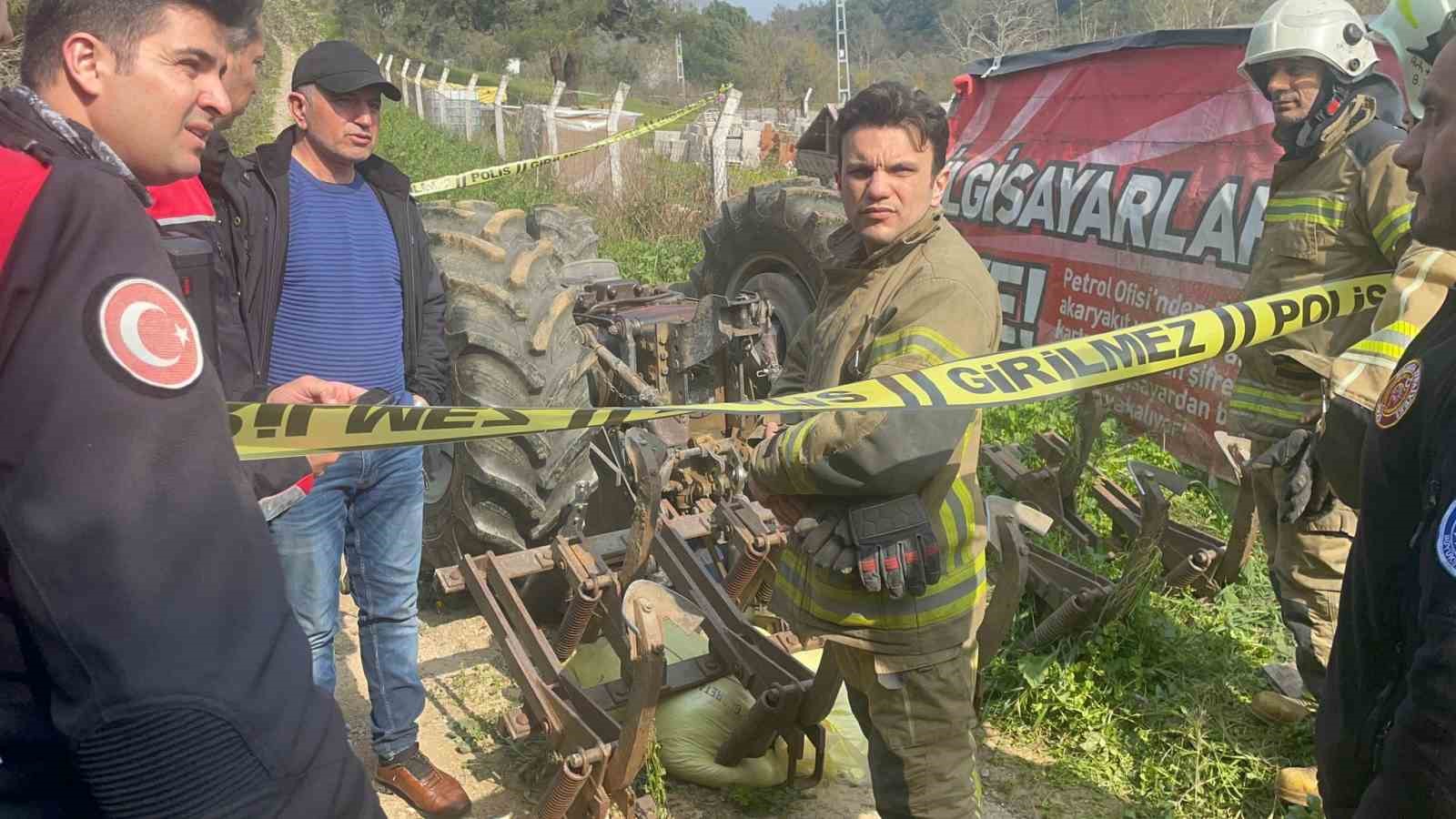 bursada devrilen traktorun altinda kalan surucu hayatini kaybetti 2 JNvgTi5a