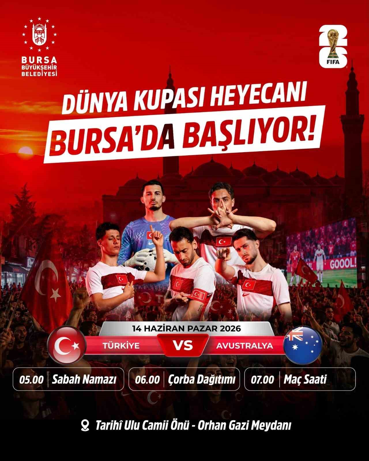 Bursa’da Dünya Kupası coşkusu birlikte yaşanacak 9 bursada dunya kupasi coskusu birlikte yasanacak 5 nlQZJtWW