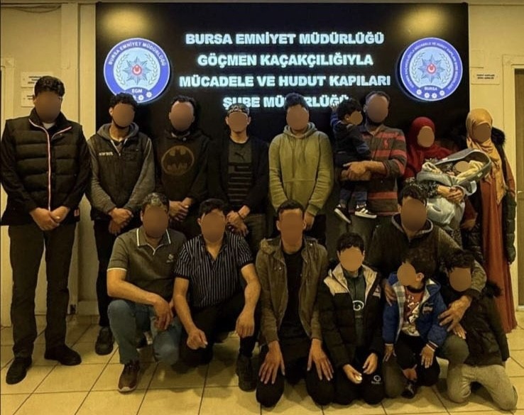 bursada gocmen kacakciligi operasyonu 18 kacak gocmen yakalandi 0 N7mA953s