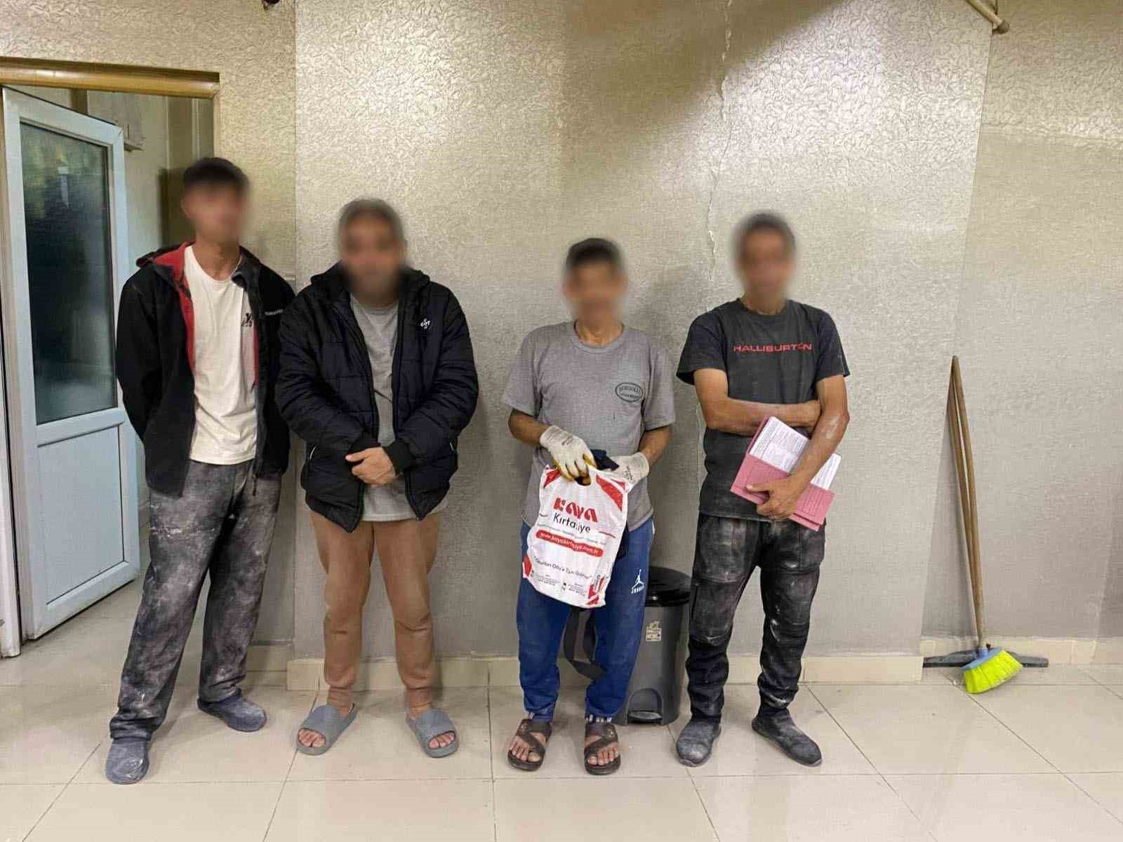 bursada kacak yabanci isci operasyonu 8 kisi yakalandi 1 supheli gozaltinda 1