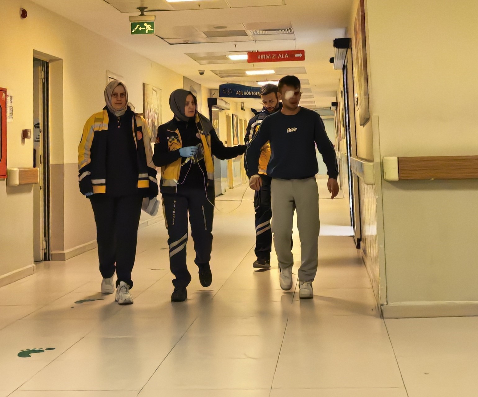 bursada kesim makinesinden firlayan parca iscinin gozune saplandi 1